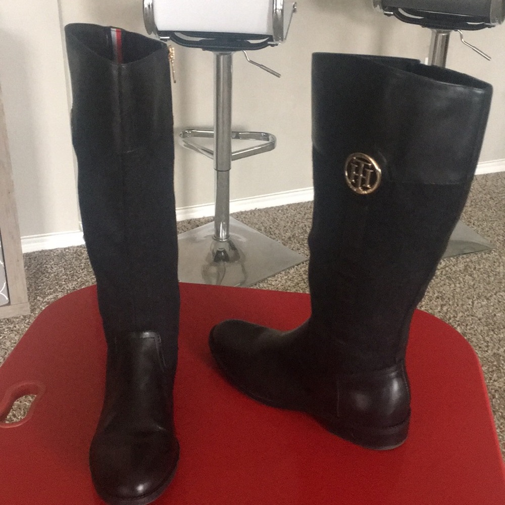 Moving Sale Tommy Hilfiger Riding Boots SZ 8 1/2